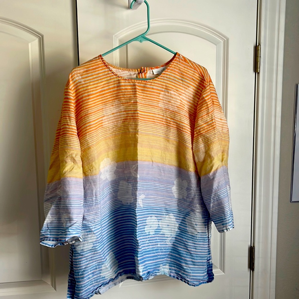 JJill linen blouse